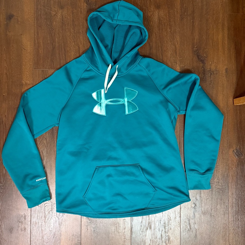 Under Armour Storm Aqua Blue Hoodie